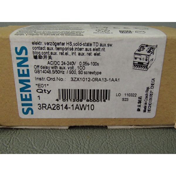 SIEMENS 3RA2814-1AW10