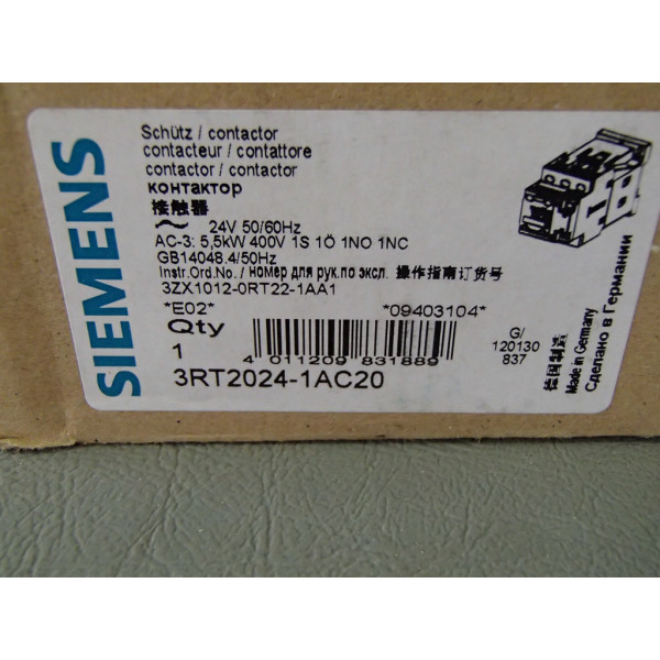 SIEMENS 3RT2024-1AC20