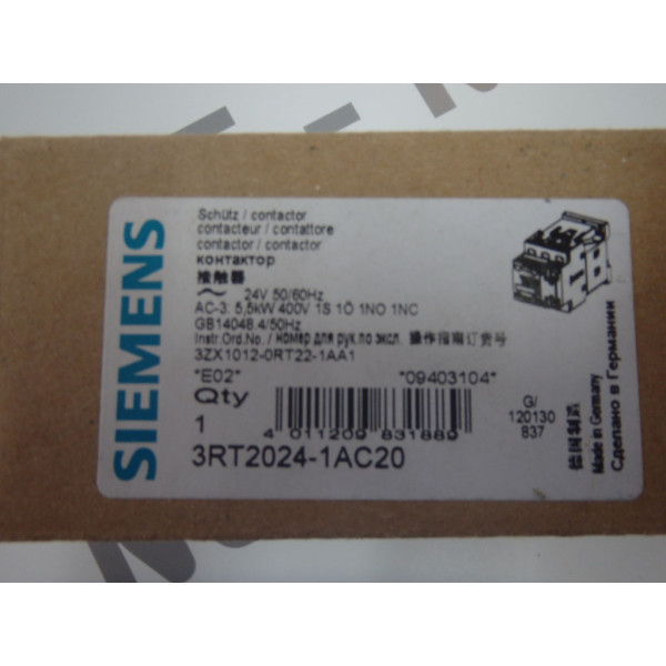 SIEMENS 3RT2024-1AC20