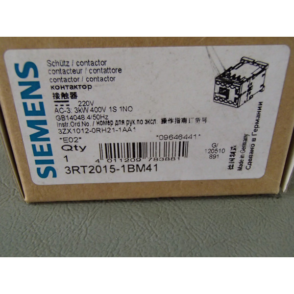 SIEMENS 3RT2015-1BM41