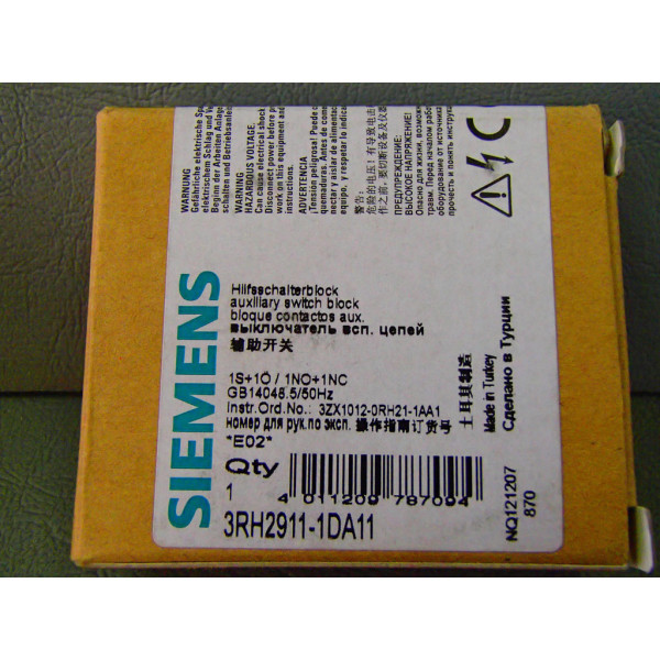 SIEMENS 3RH2911-1DA11