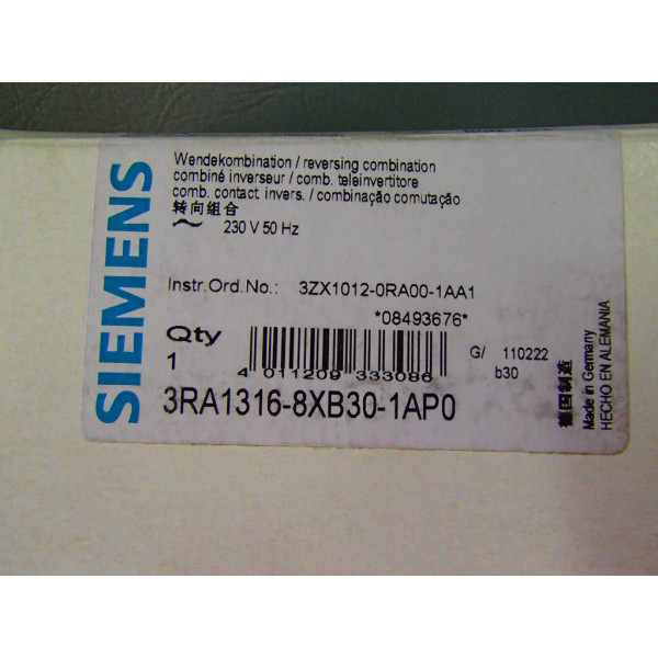 SIEMENS 3RA1316-8XB30-1AP0