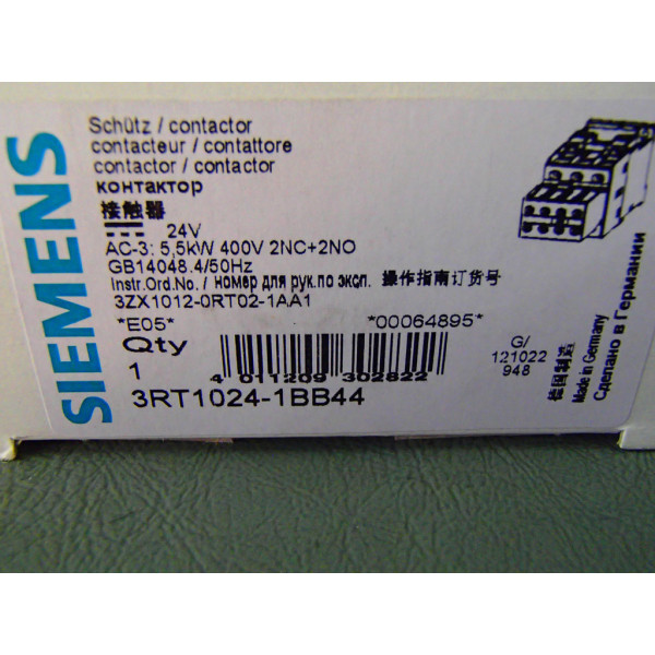 SIEMENS  3RT1024-1BB44