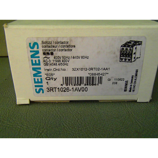 SIEMENS 3RT1026-1AV00