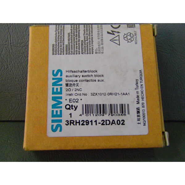 SIEMENS 3RH2911-2DA02