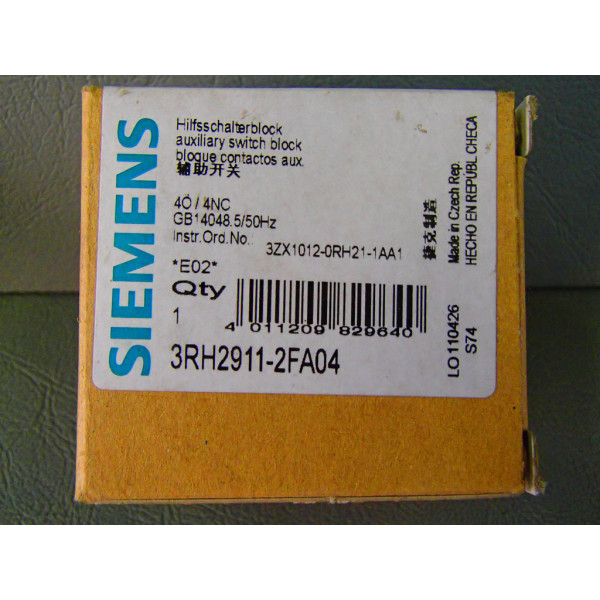 SIEMENS 3RH2911-2FA04