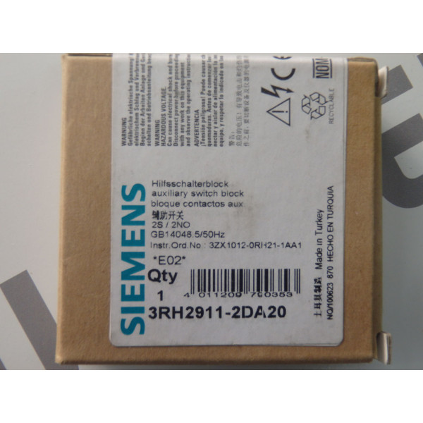 SIEMENS 3RH2911-2DA20