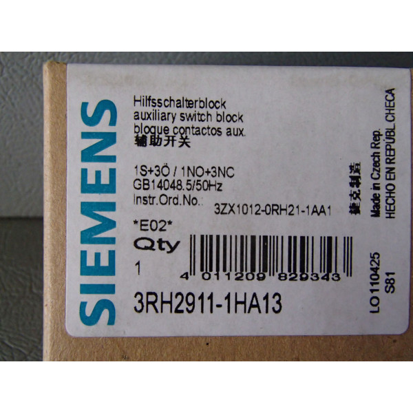 SIEMENS 3RH2911-1HA13