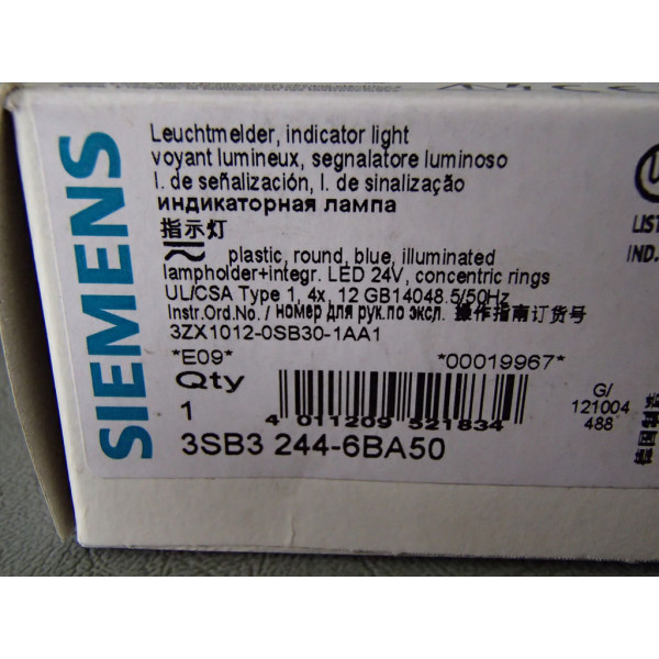 SIEMENS 3SB3244-6BA50