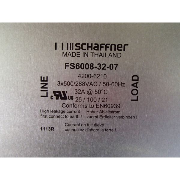 SCHAFFNER FS6008-32-07