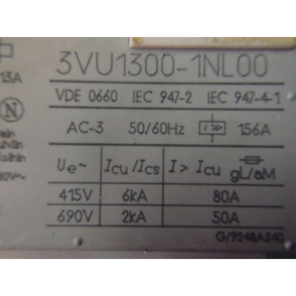 SIEMENS 3VU1300-1NL00