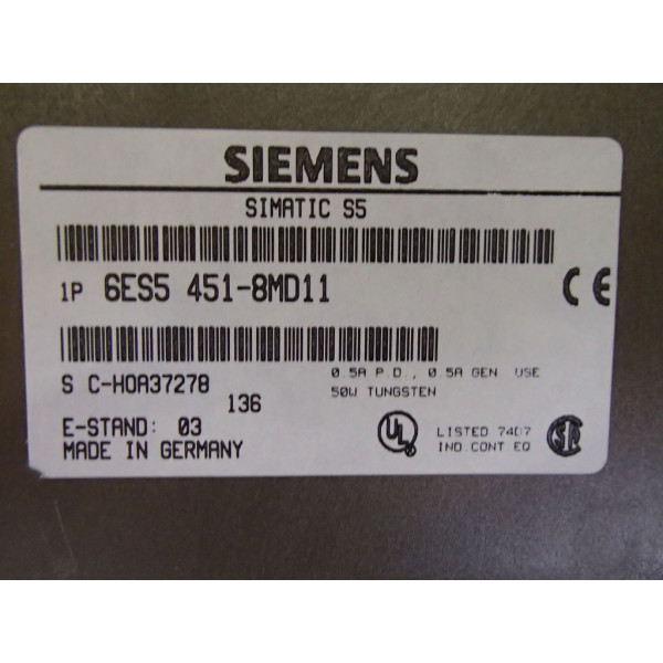 SIEMENS 6ES5451-8MD11