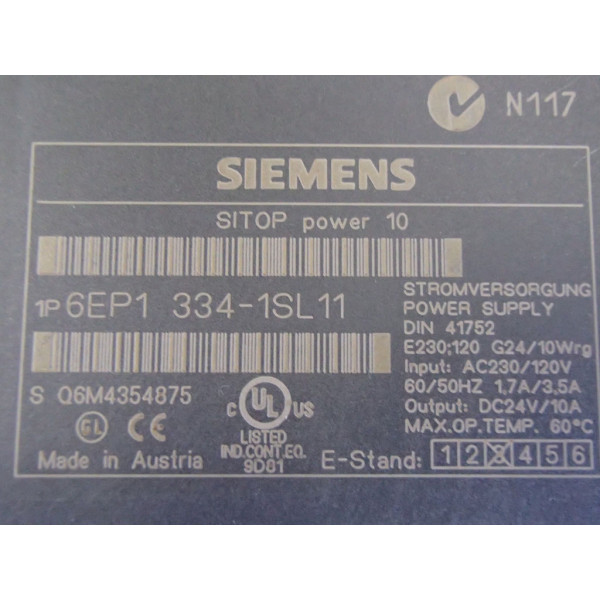 SIEMENS 6EP1334-1SL11