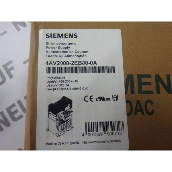 SIEMENS 4AV2000-2EB00-0A