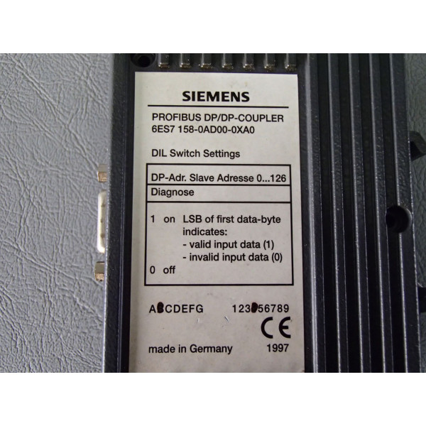 SIEMENS 6ES7158-0AD00-0XA0