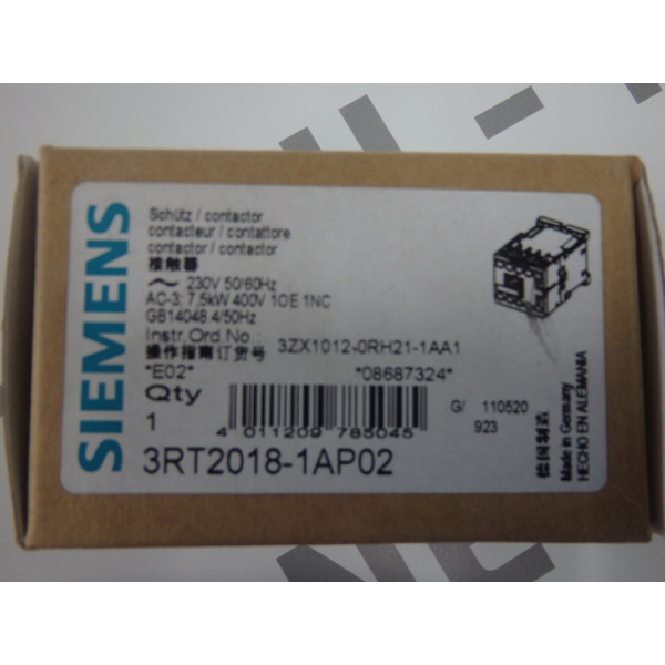 SIEMENS 3RT2018-1AP02