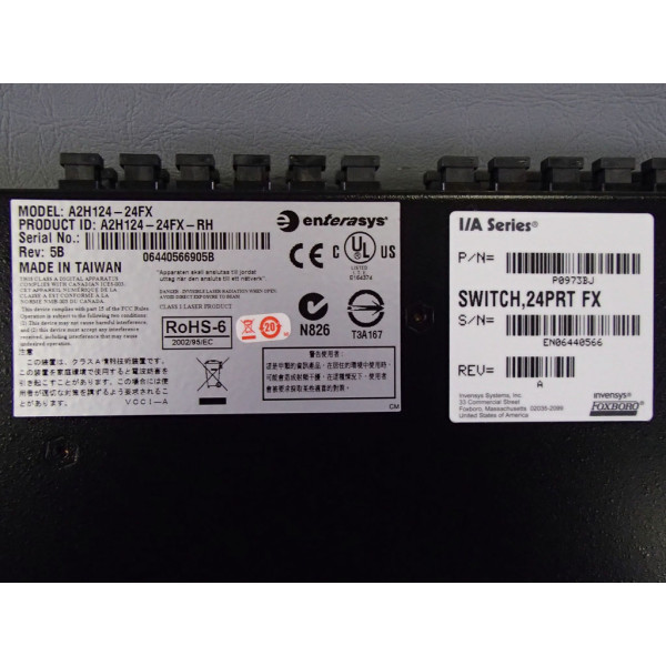ENTERASYS A2H124-24FX