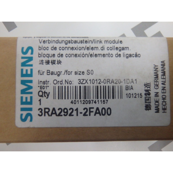 SIEMENS 3RA2921-2FA00