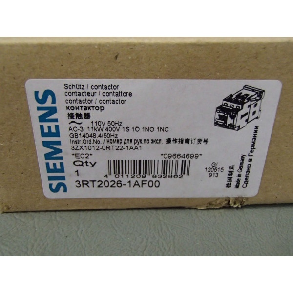 SIEMENS 3RT2026-1AF00