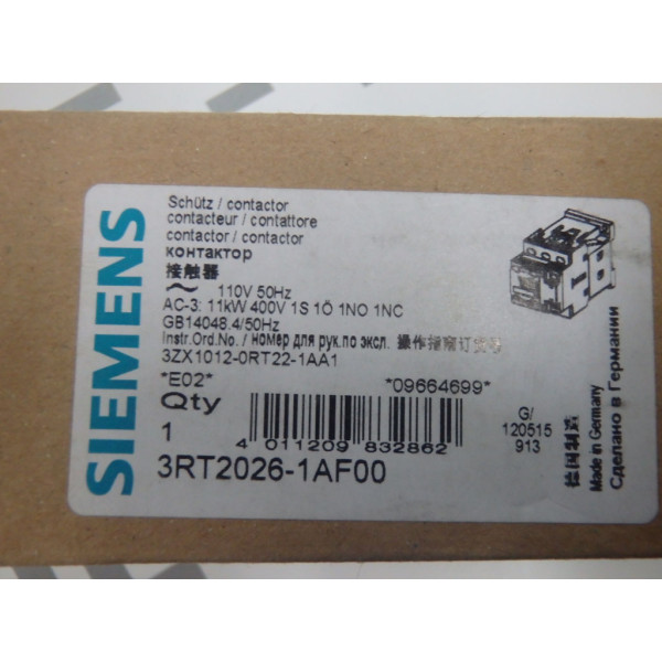 SIEMENS 3RT2026-1AF00