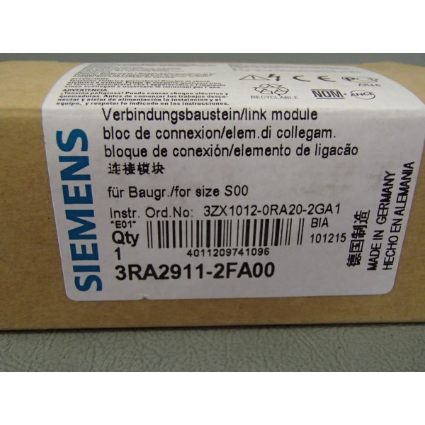 SIEMENS 3RA2911-2FA00