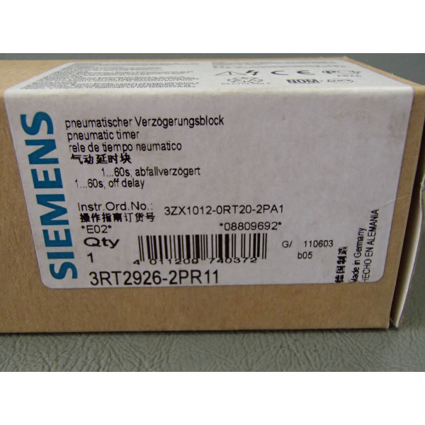 SIEMENS 3RT2926-2PR11