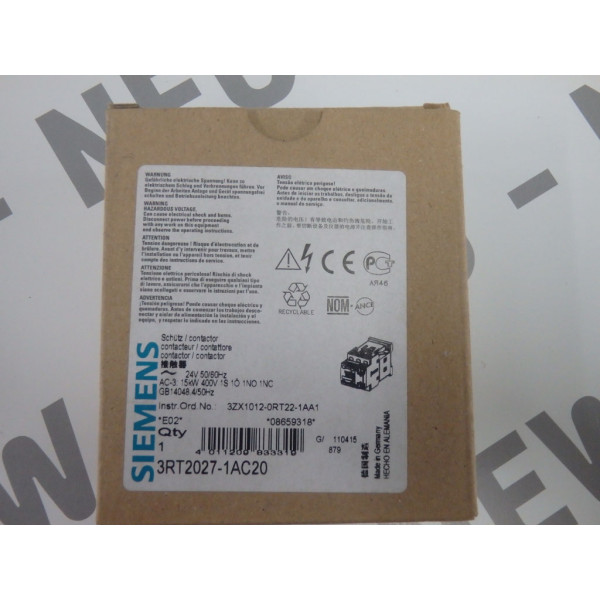 SIEMENS 3RT2027-1AC20