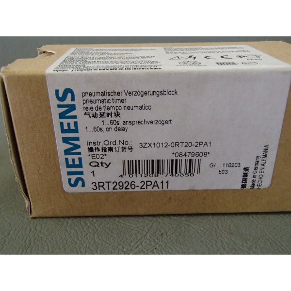 SIEMENS 3RT2926-2PA11