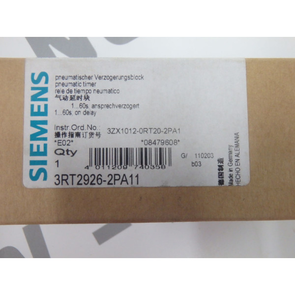 SIEMENS 3RT2926-2PA11