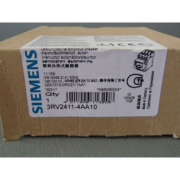 SIEMENS 3RV2411-4AA10