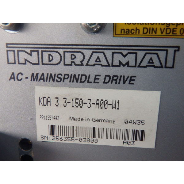 INDRAMAT KDA3.3-150-3-A00-W1