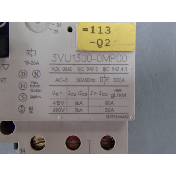 SIEMENS 3VU1300-0MP00