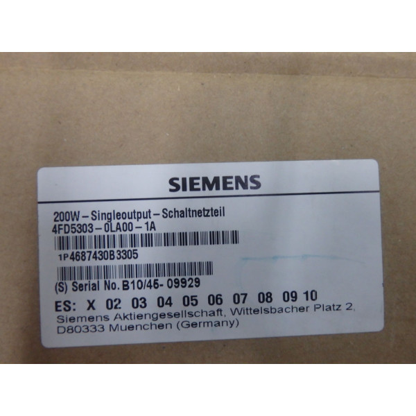 SIEMENS 4FD5303-0LA00-1A