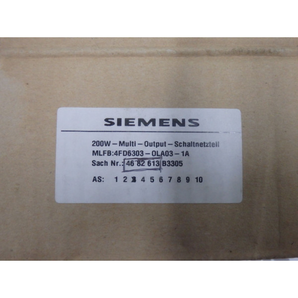 SIEMENS 4FD6303-0LA03-1A