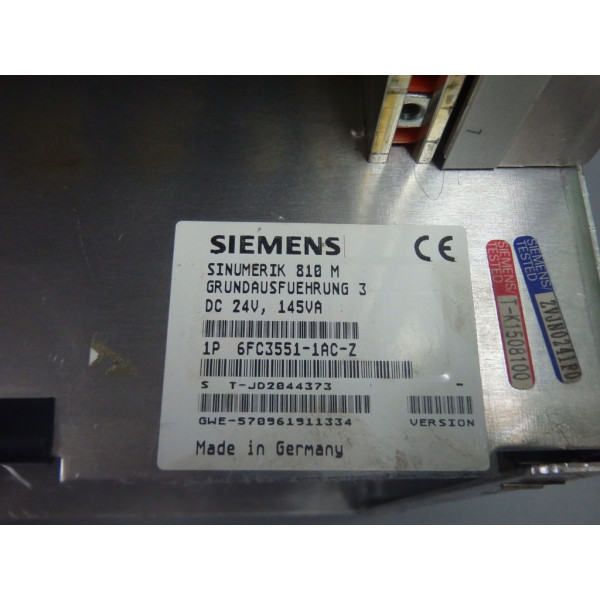 SIEMENS 6FC3551-1AC-Z
