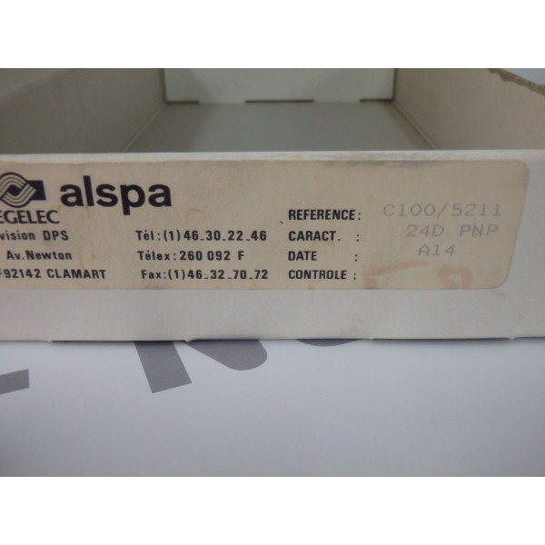 ALSPA C100-5211