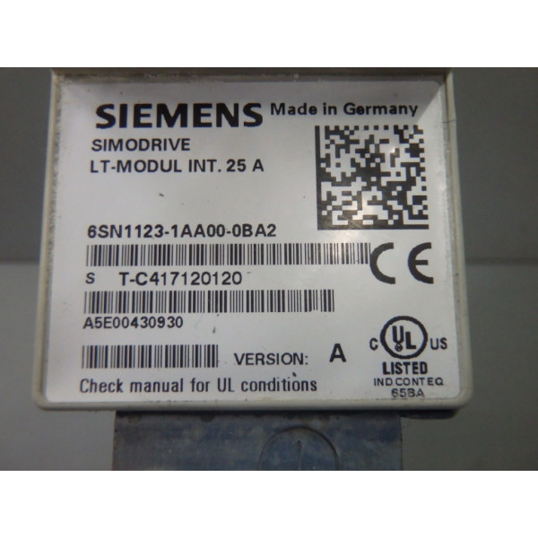 SIEMENS 6SN1123-1AA00-0BA2