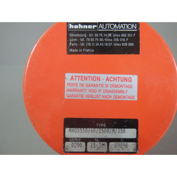 HOHNER AUTOMATION NH05550/6R/2500/M/350