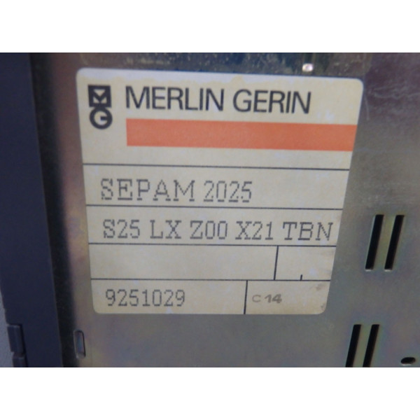 MERLIN GERIN SEPAM2025S25LXZ00X21TBN