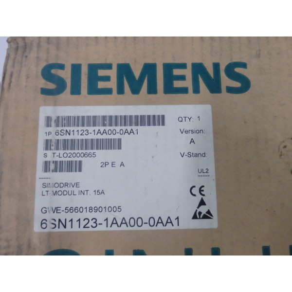 SIEMENS  6SN1123-1AA00-0AA1