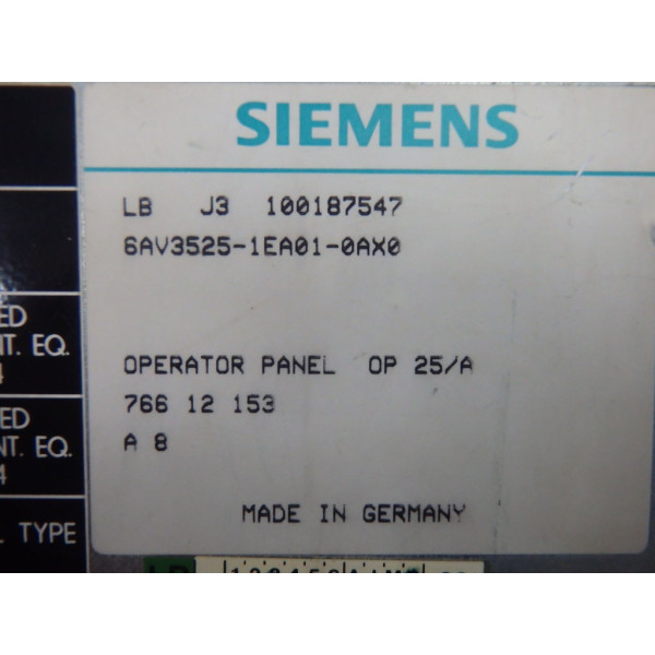 SIEMENS 6AV3525-1EA01-0AX0