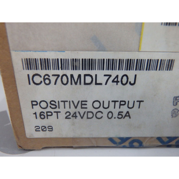 GE FANUC IC670MDL740