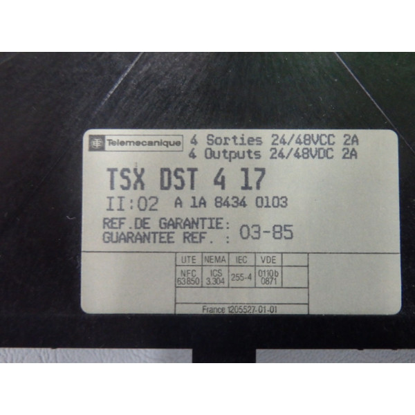 TÉLÉMÉCANIQUE  TSXDST417