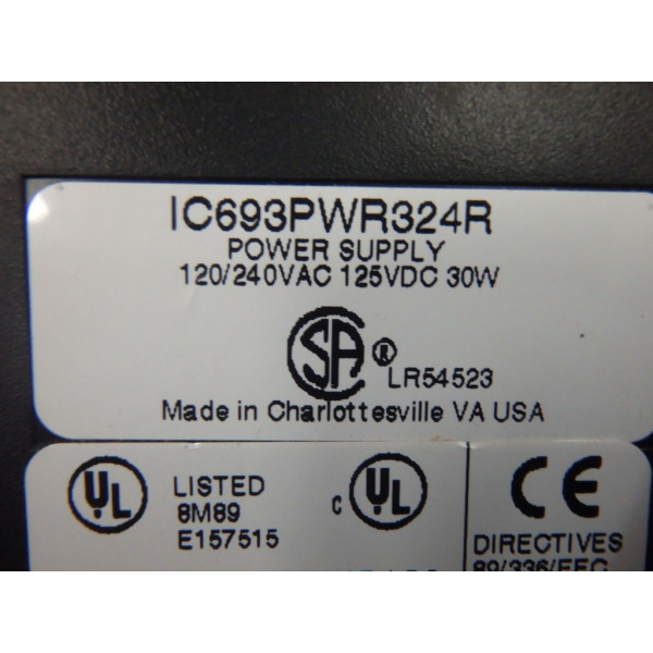 GE FANUC IC693PWR324