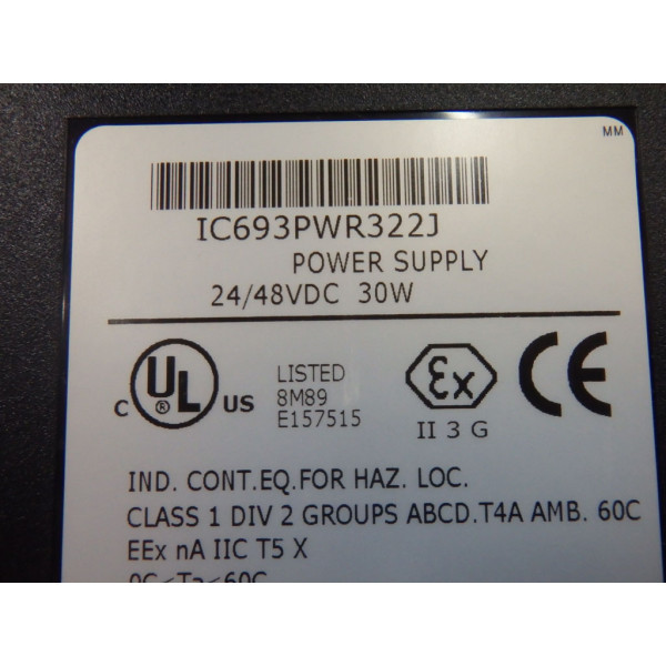 GE FANUC IC693PWR322