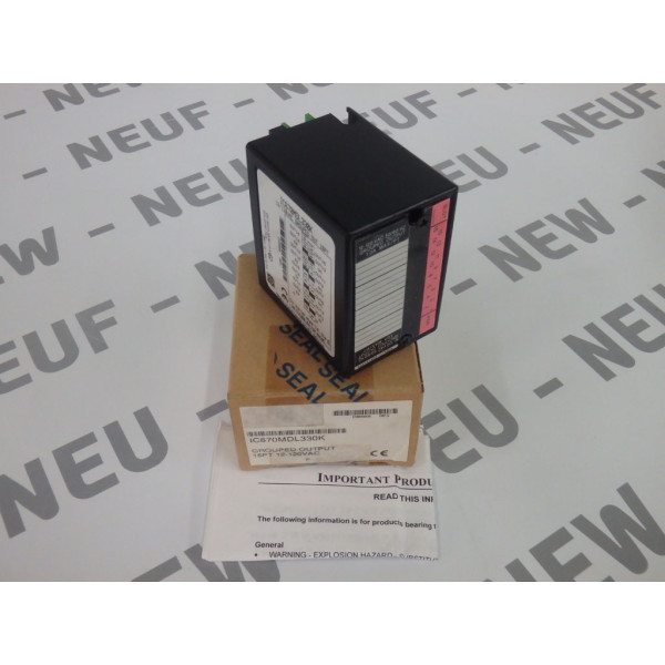 GE FANUC IC670MDL330