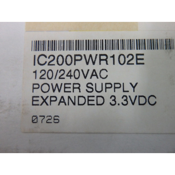 GE FANUC IC200PWR102