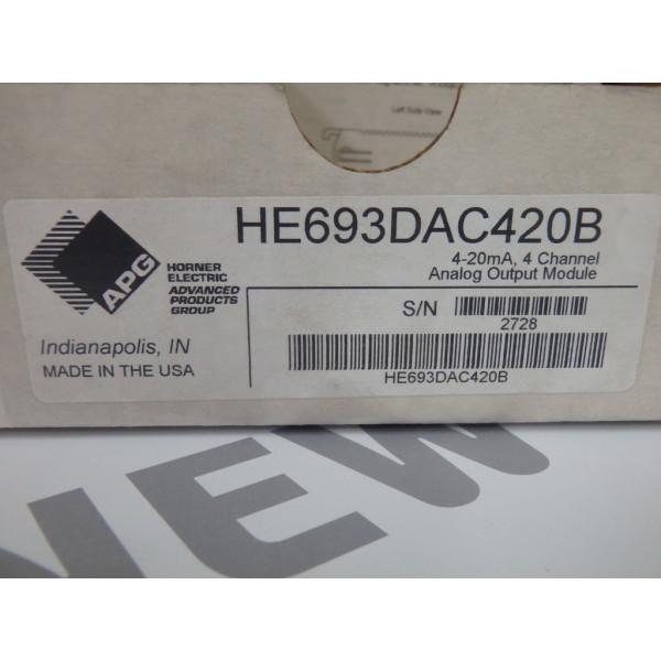 HORNER ELECTRIC HE693DAC420B