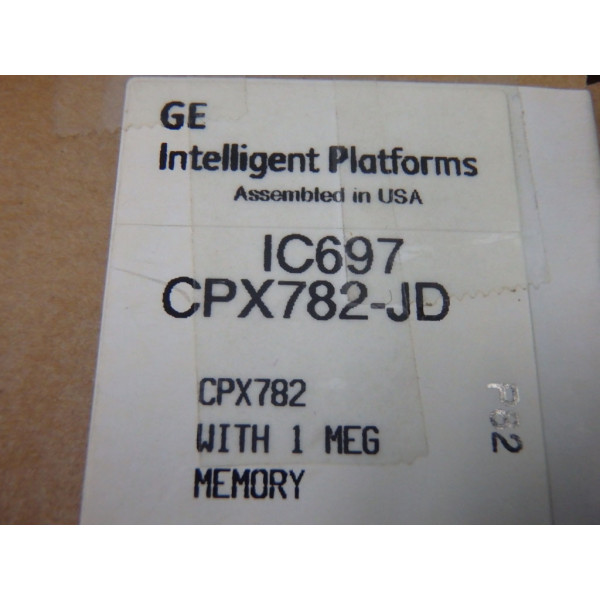 GE FANUC IC697CPX782-JD