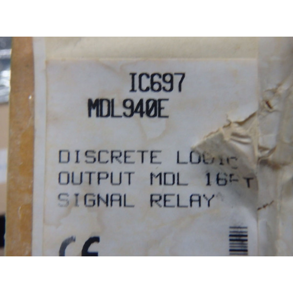 GE FANUC IC697MDL940